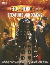 book cover of Doctor Who: Creatures And Demons by Justin Richards