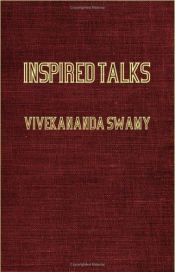 book cover of Inspired Talks By Swami Vivekananda by Swami Vivekananda