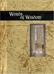 book cover of Words of Wisdom by 