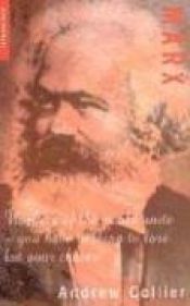 book cover of Marx by Andrew Collier