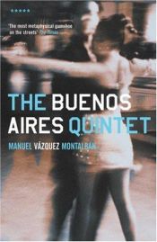 book cover of Buenos Aires-kvintetten by Manuel Vázquez Montalbán