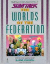 book cover of Star trek: the worlds of the federation by Shane Johnson