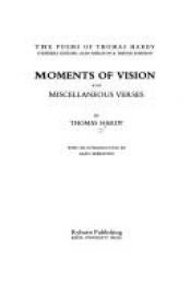 book cover of Moments of Vision (The poems of Thomas Hardy) by Thomas Hardy