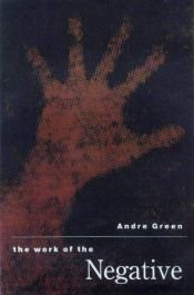 book cover of The Work of the Negative by Andre Green