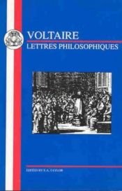 book cover of Voltaire: Lettres Philosophiques (French Texts) by F.A. Taylor