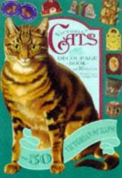 book cover of Victorian Cats: Decoupage Book With 10 Projects by Michelle Lovric