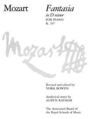 book cover of Fantasia in D Minor, K. 397 by Wolfgang Amadeus Mozart