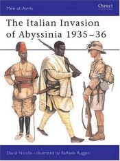 book cover of La invasión italiana de Abisinia by David Nicolle