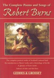 book cover of Complete Poems and Songs of Robert Burns by רוברט ברנס