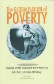 book cover of The globalisation of poverty by Michel Chossudovsky