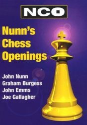 book cover of Nunn's Chess Openings (Everyman Chess Series) by John Nunn