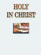 book cover of Holy in Christ by Andrew Murray