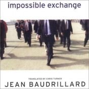 book cover of Impossible Exchange by جين باودريلارد