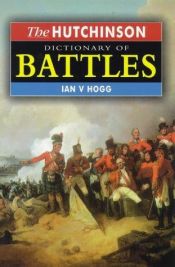 book cover of Battles:: A Concise Dictionary by Ian V. Hogg