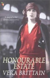 book cover of Honourable Estate by Vera Brittain