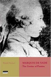 book cover of Marquis de Sade: The Genius of Passion (Tauris Parke Paperbacks) by Ronald Hayman