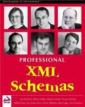 book cover of Professional XML Schemas (Programmer to Programmer) by Jon Duckett