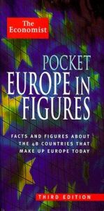 book cover of Europe in Figures by The Economist