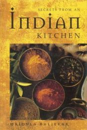 book cover of Secrets from an Indian kitchen by Mridula Baljekar