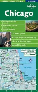 book cover of Lonely Planet Chicago City Map (City Maps Series) by Lonely Planet