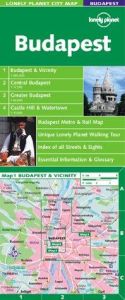 book cover of Lonely Planet Budapest City Map by Lonely Planet
