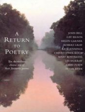 book cover of A return to poetry by Les Murray