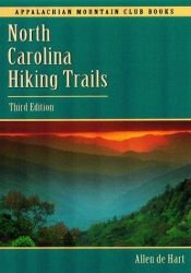 book cover of North Carolina Hiking Trails, 3rd by Allen De Hart