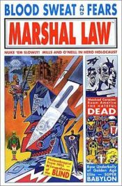 book cover of Marshal Law: Blood Sweat & Fears Collection by Pat Mills