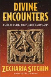 book cover of Divine Encounters: A Guide to Visions, Angels and Other Emissaries by Zecharia Sitchin