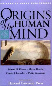 book cover of Origins of the Human Mind by Edward O. Wilson