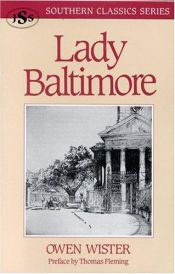 book cover of Lady Baltimore by Owen Wister