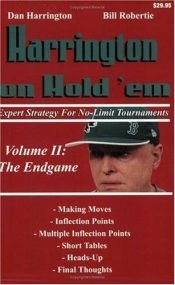 book cover of Hold 'em versenystratégia - Végjáték by Bill Robertie|Dan Harrington