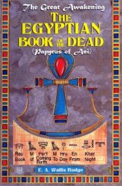 book cover of The Egyptian Book of the Dead by E. A. Wallis Budge