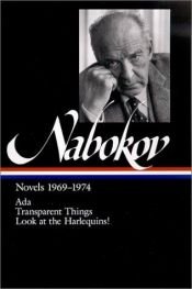 book cover of Novels, 1969-1974 by Vladimir Vladimirovič Nabokov