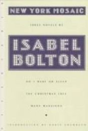 book cover of New York Mosaic by Isabel Bolton