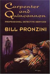 book cover of Carpenter and Quincannon, Professional Detective Services by ビル・プロンジーニ