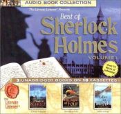 book cover of Best of Sherlock Holmes. Vol. 1 : A Study in Scarlet; The Sign of Four; The Valley of Fear [CASSETTE] by Артур Конан Дойл