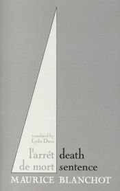 book cover of Das Todesurteil by Maurice Blanchot