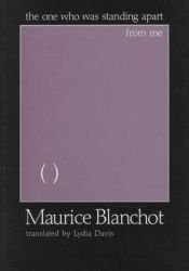 book cover of Celui qui ne m'accompagnait pas by Maurice Blanchot