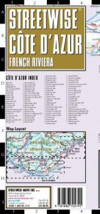 book cover of Streetwise French Riviera Map - Laminated Road Map of the French Riviera by Streetwise Maps