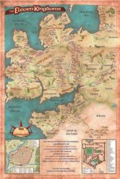 book cover of The Eleven Kingdoms: A Map of the Deryni World by Кэтрин Куртц