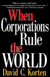 book cover of When Corporations Rule the World by דייוויד קורטן