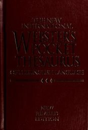 book cover of The new international Webster's pocket thesaurus of the English language by Trident Press International