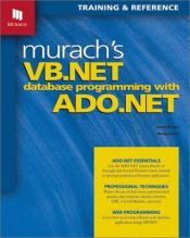 book cover of Murach's VB.NET database programming with ADO.NET : training & reference by Doug Lowe