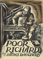 book cover of Poor Richard by James Daugherty