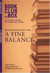 book cover of Bookclub-in-a-Box Discusses A Fine Balance, the Novel by Rohinton Mistry (Bookclub in a Box) by Rohinton Mistry
