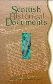 book cover of Scottish historical documents by Gordon Donaldson