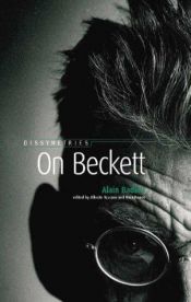 book cover of On Beckett by Αλαίν Μπαντιού