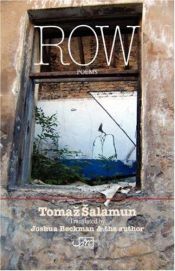 book cover of Row (Arc Translation S.) by Tomaz Salamun