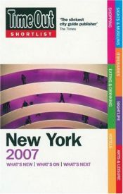 book cover of "Time Out" Shortlist New York 2010 by Time Out